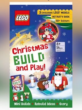 LEGO Christmas Build and Play Box ~ New
3 builds , stickers, and book